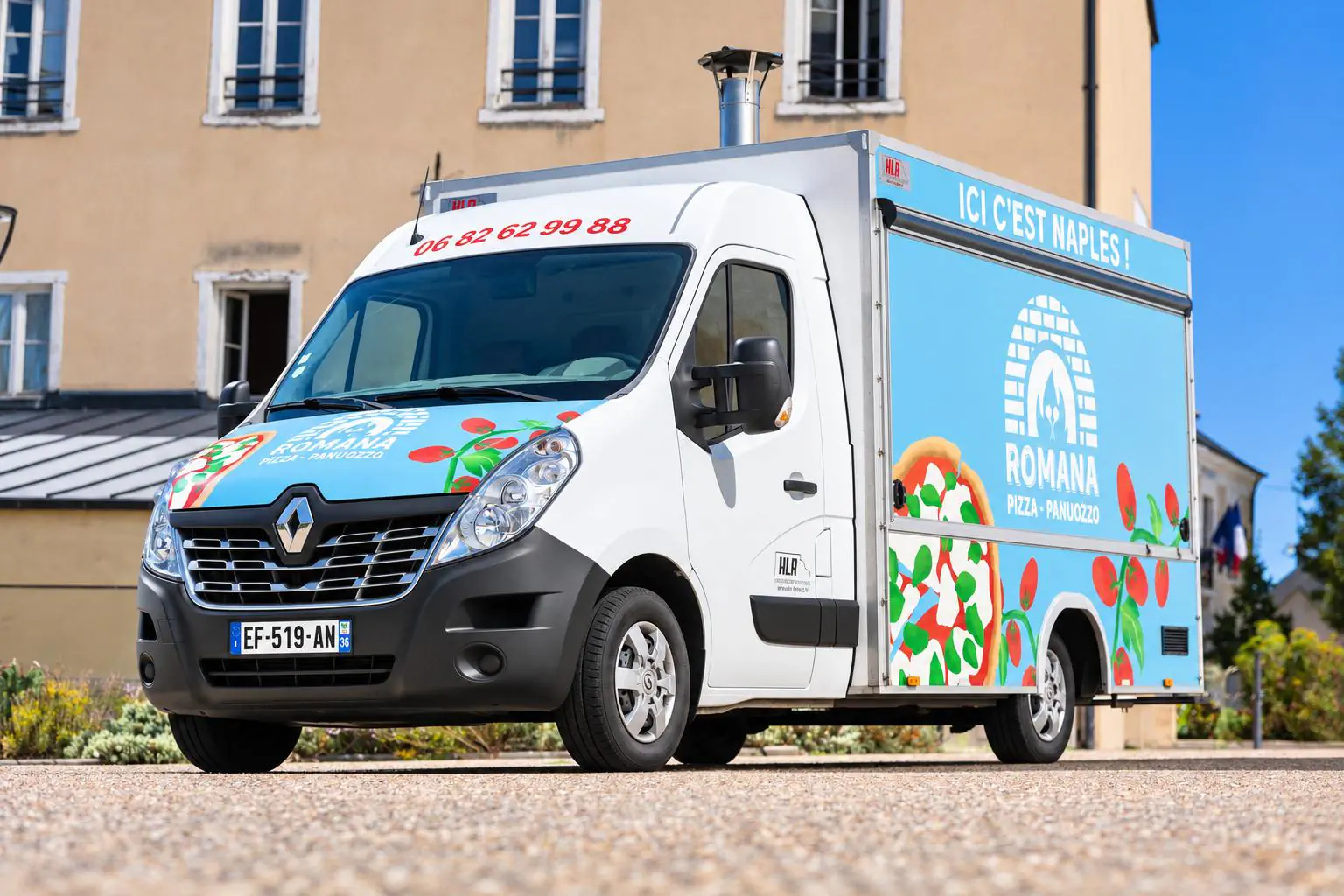 Foodtruck Romana Pizza dans l’Indre
